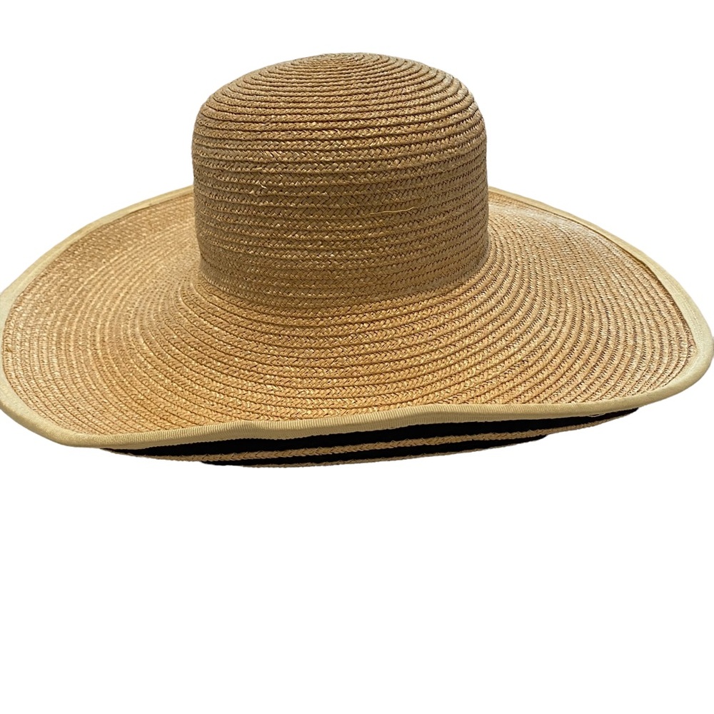 Vintage Kokin Womens Straw Hat Summer Hat Sun Hat